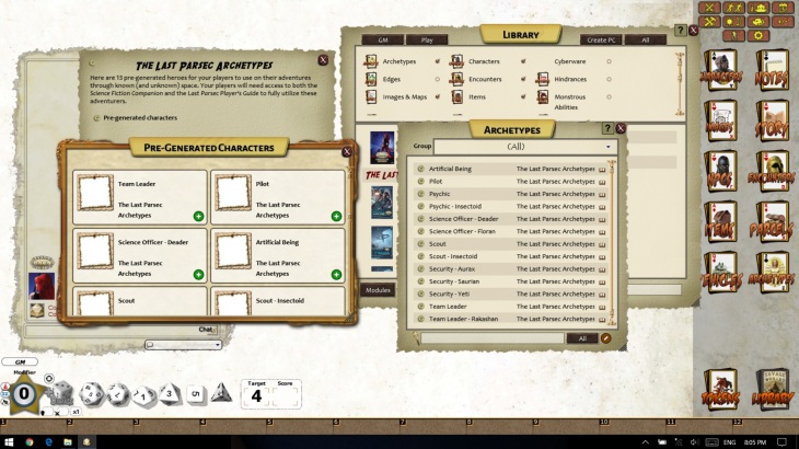 Fantasy Grounds - The Last Parsec: Archetypes (Savage Worlds) - 游戏机迷 | 游戏评测