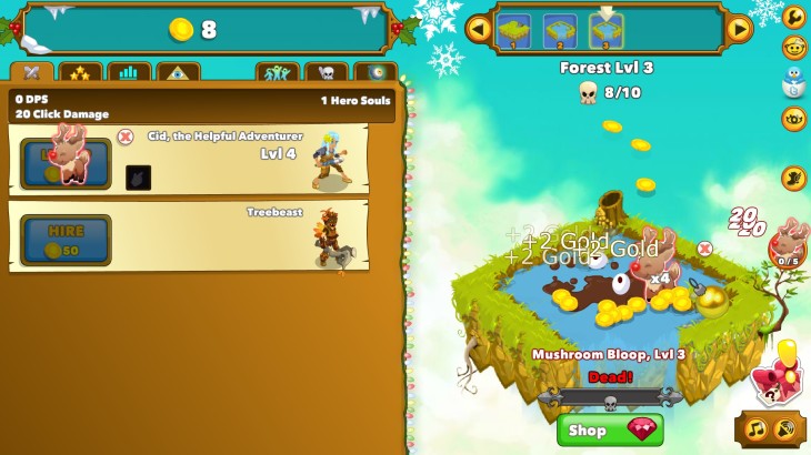Clicker Heroes: Red-Nosed Clickdeer - 游戏机迷 | 游戏评测