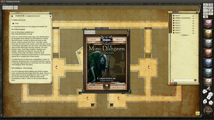 Fantasy Grounds - Mini-Dungeon #008: Carrionholme (PFRPG) - 游戏机迷 | 游戏评测