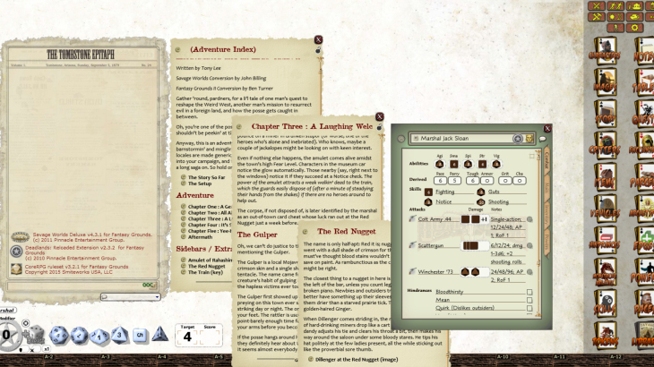 Fantasy Grounds - Deadlands Reloaded: Abracadabra and an Arab Cadaver (Savage Worlds) - 游戏机迷 | 游戏评测