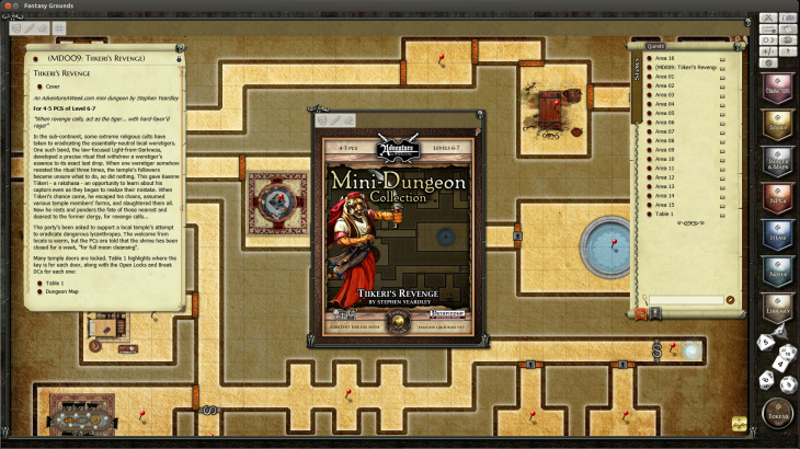 Fantasy Grounds - Mini-Dungeon #009: Tiikeri's Revenge (PFRPG) - 游戏机迷 | 游戏评测