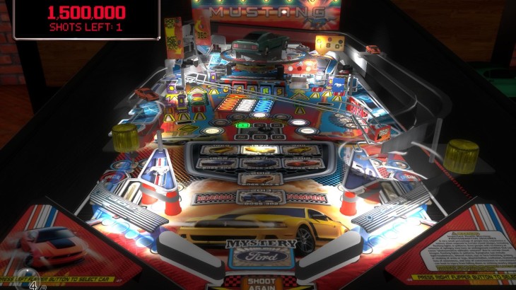 Stern Pinball Arcade: Mustang - 游戏机迷 | 游戏评测