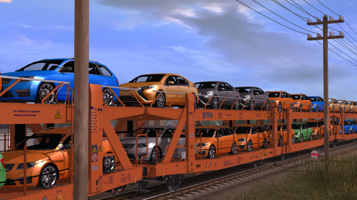 Trainz 2019 DLC: Laaers Car Transporter - 游戏机迷 | 游戏评测