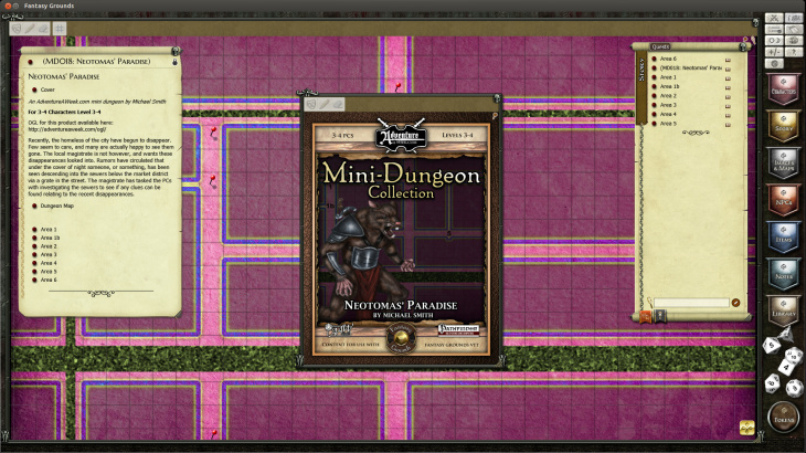 Fantasy Grounds - Mini-Dungeon #018: Neotomas' Paradise (PFRPG) - 游戏机迷 | 游戏评测