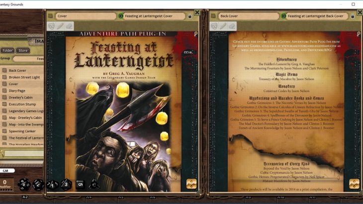 Fantasy Grounds - Feasting at Lanterngeist (PFRPG) - 游戏机迷 | 游戏评测