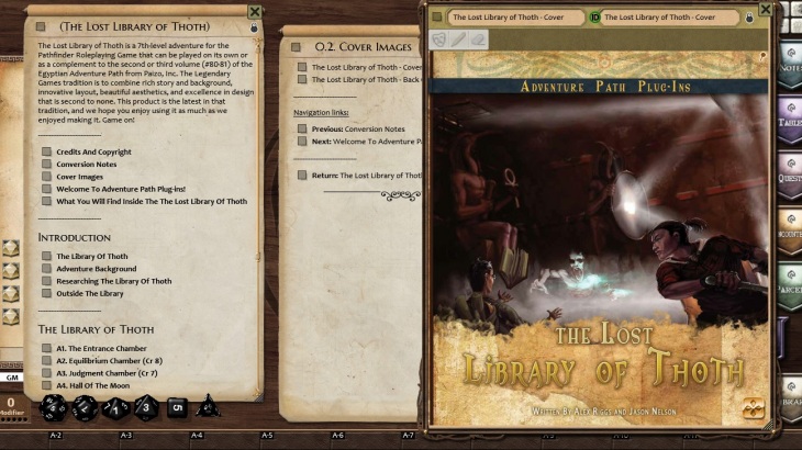 Fantasy Grounds - The Lost Library of Thoth (PFRPG) - 游戏机迷 | 游戏评测