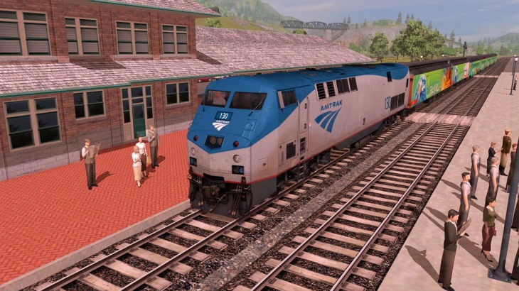 Trainz 2019 DLC: Amtrak P42DC - Phase V - 游戏机迷 | 游戏评测