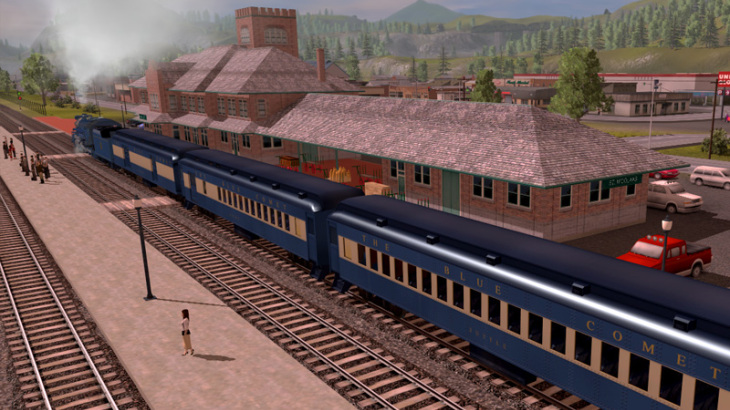 Trainz 2019 DLC: Blue Comet - 游戏机迷 | 游戏评测