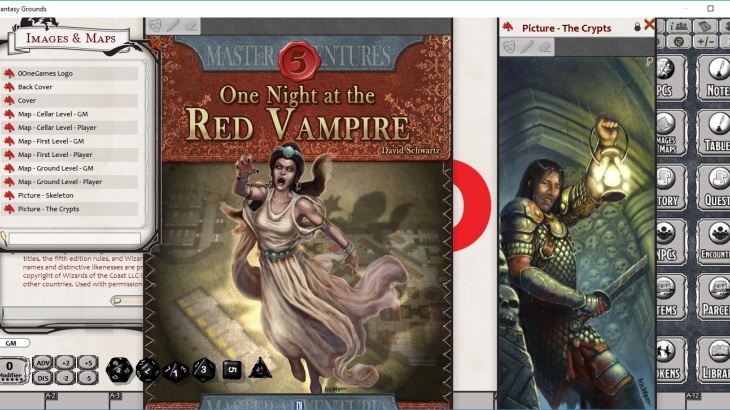 Fantasy Grounds - One Night at the Red Vampire (5E) - 游戏机迷 | 游戏评测