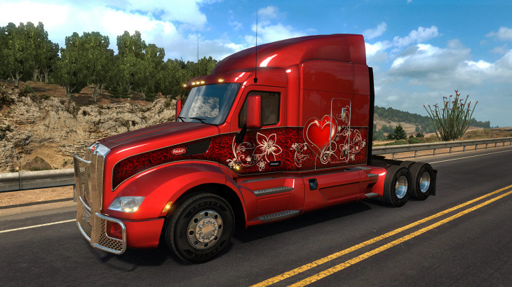 American Truck Simulator - Valentine's Paint Jobs Pack - 游戏机迷 | 游戏评测
