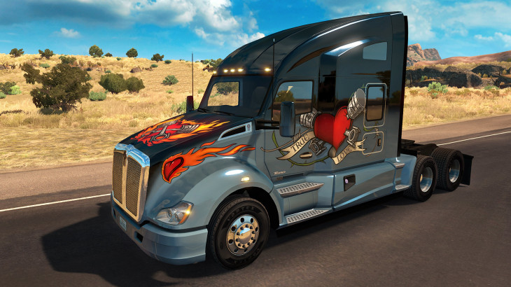 American Truck Simulator - Valentine's Paint Jobs Pack - 游戏机迷 | 游戏评测