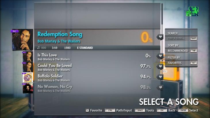 Rocksmith® 2014 Edition – Remastered – Bob Marley & The Wailers - “Redemption Song” - 游戏机迷 | 游戏评测