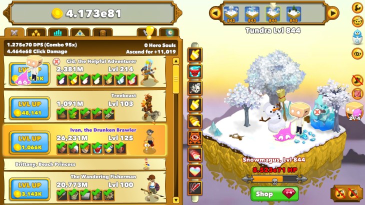 Clicker Heroes: Boxy & Bloop Auto Clicker - 游戏机迷 | 游戏评测