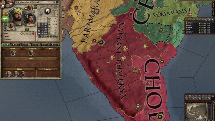 Crusader Kings II: South Indian Portraits 5 Year Anniversary Gift - 游戏机迷 | 游戏评测