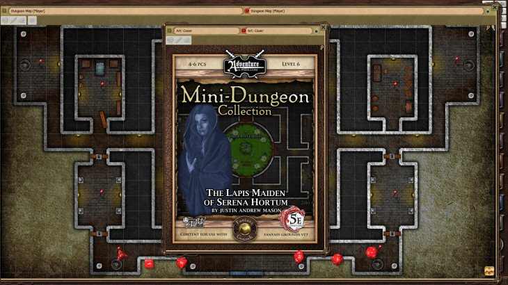Fantasy Grounds - Mini-Dungeon #024: The Lapis Maiden of Serena Hortum (PFRPG) - 游戏机迷 | 游戏评测