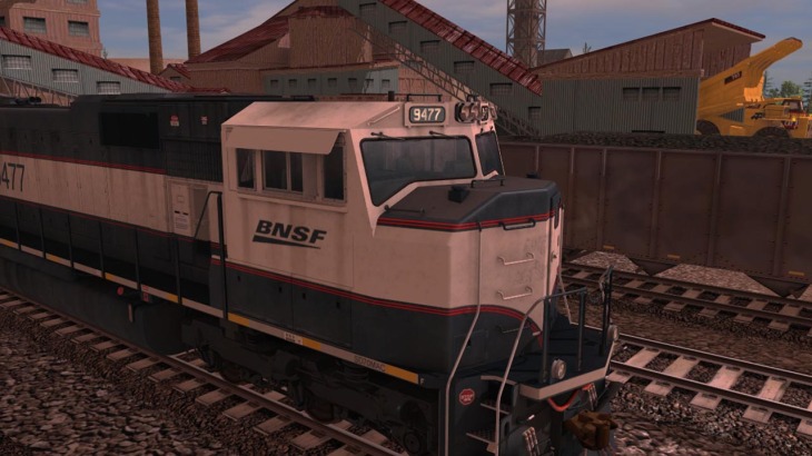 Trainz 2019 DLC: BNSF Railway EMD SD70MAC Executive Patch - 游戏机迷 | 游戏评测