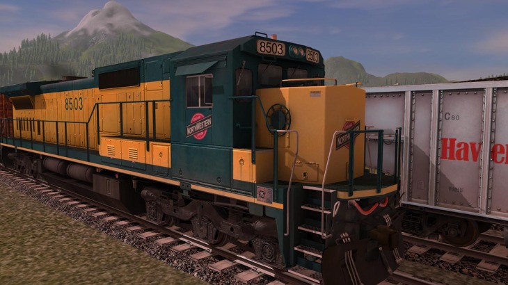 Trainz 2019 DLC: Chicago & North Western GE C40-8 - 游戏机迷 | 游戏评测