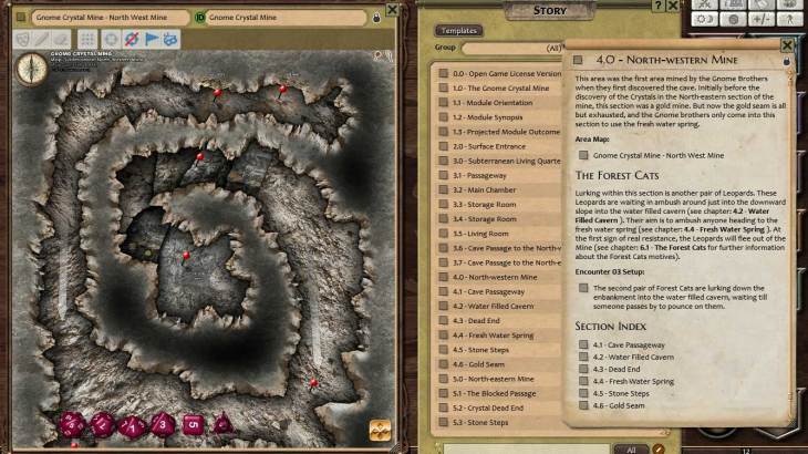 Fantasy Grounds - Compass Point 01: Gnome Crystal Mine (3.5E) - 游戏机迷 | 游戏评测