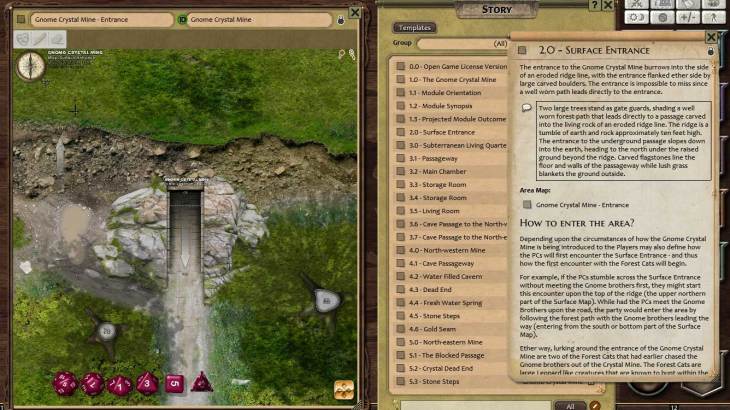 Fantasy Grounds - Compass Point 01: Gnome Crystal Mine (3.5E) - 游戏机迷 | 游戏评测