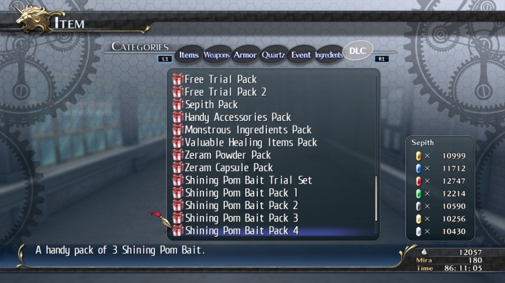 The Legend of Heroes: Trails of Cold Steel - Shining Pom Bait Pack 4 - 游戏机迷 | 游戏评测