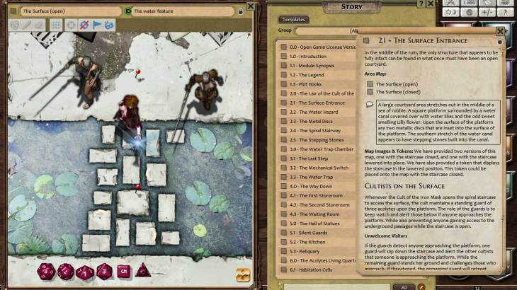 Fantasy Grounds - Compass Point 02 - Cult of the Iron Mask (3.5E) - 游戏机迷 | 游戏评测