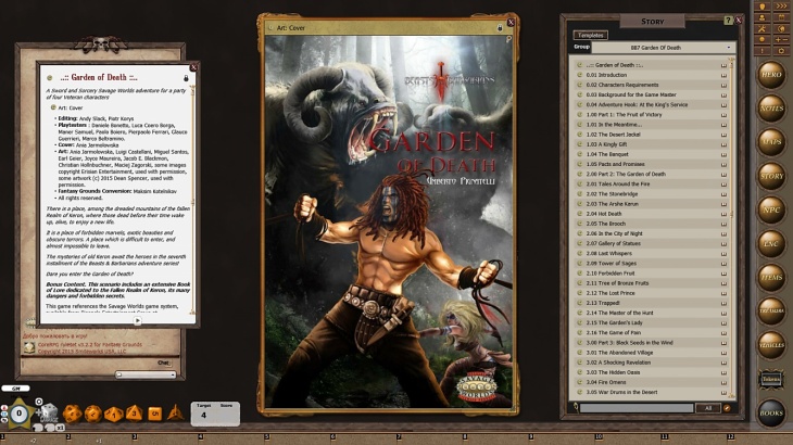 Fantasy Grounds - Beasts & Barbarians: Garden of Death (Savage Worlds) - 游戏机迷 | 游戏评测