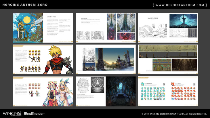 Heroine Anthem Zero - Art Book - 游戏机迷 | 游戏评测