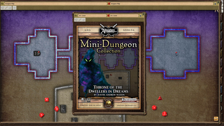 Fantasy Grounds - Mini-Dungeon #028: Throne of the Dwellers in Dreams (PFRPG) - 游戏机迷 | 游戏评测