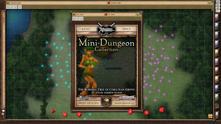 Fantasy Grounds - Mini-Dungeon #030: The Burning Tree of Coilltean Grove (PFRPG) - 游戏机迷 | 游戏评测
