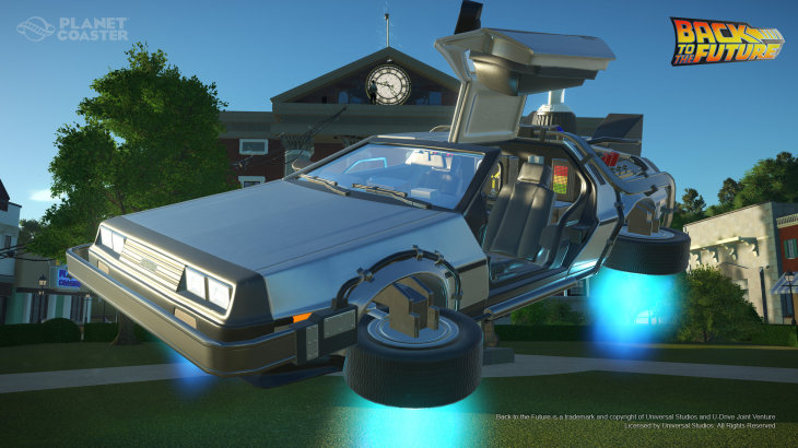 Planet Coaster - Back to the Future™ Time Machine Construction Kit - 游戏机迷 | 游戏评测