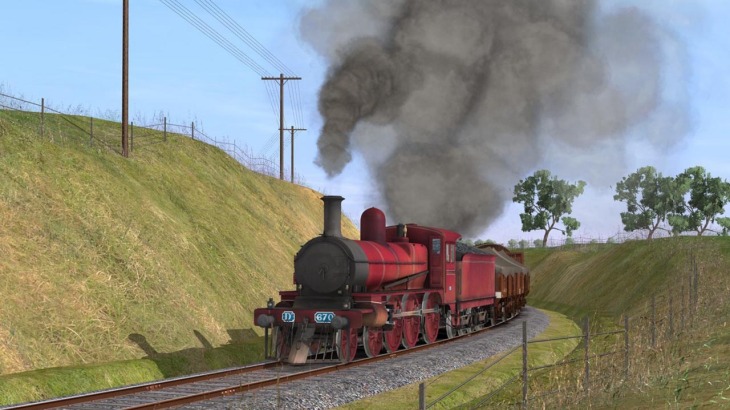 TANE DLC: Victorian Railways Type 4 DD Class Pack - Canadian Red - 游戏机迷 | 游戏评测