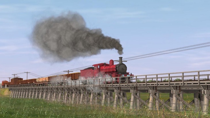 TANE DLC: Victorian Railways Type 4 DD Class Pack - Canadian Red - 游戏机迷 | 游戏评测