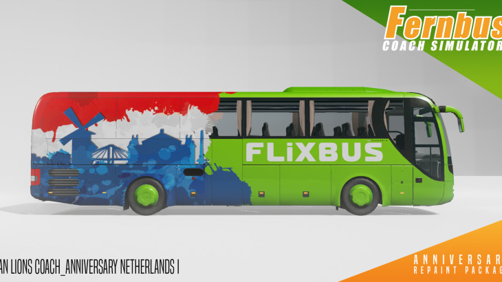 Fernbus Simulator - Anniversary Repaint Package - 游戏机迷 | 游戏评测