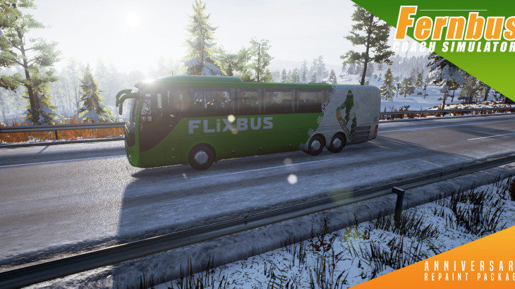 Fernbus Simulator - Anniversary Repaint Package - 游戏机迷 | 游戏评测