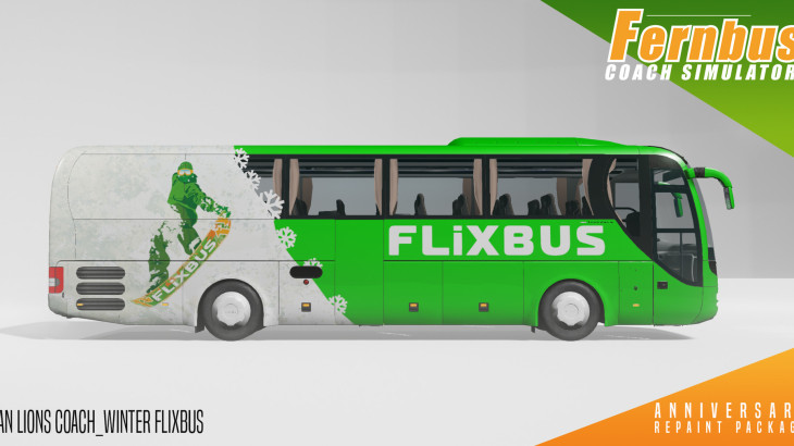 Fernbus Simulator - Anniversary Repaint Package - 游戏机迷 | 游戏评测