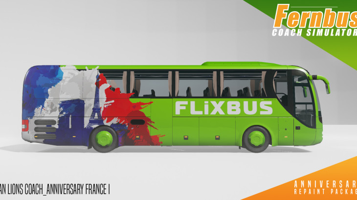 Fernbus Simulator - Anniversary Repaint Package - 游戏机迷 | 游戏评测