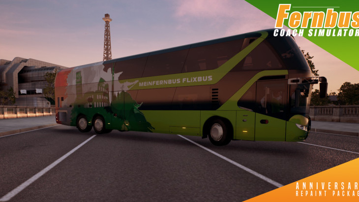 Fernbus Simulator - Anniversary Repaint Package - 游戏机迷 | 游戏评测