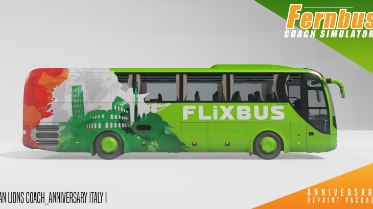 Fernbus Simulator - Anniversary Repaint Package - 游戏机迷 | 游戏评测