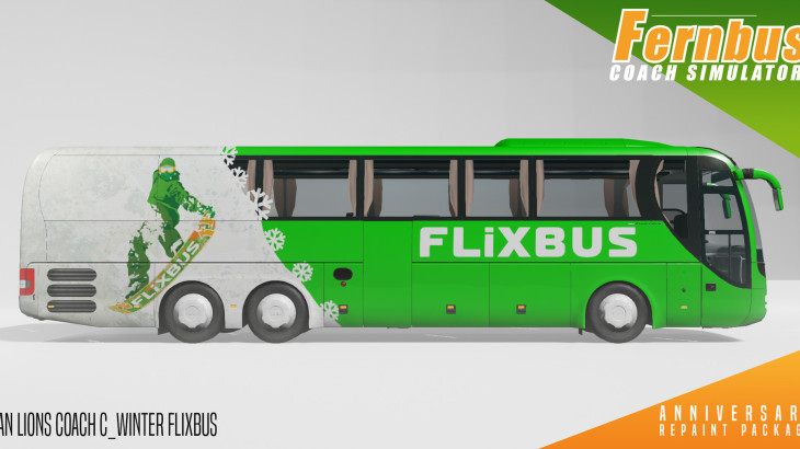 Fernbus Simulator - Anniversary Repaint Package - 游戏机迷 | 游戏评测