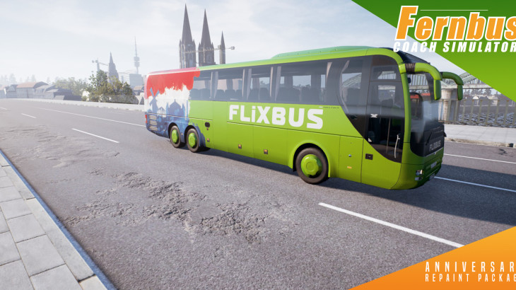 Fernbus Simulator - Anniversary Repaint Package - 游戏机迷 | 游戏评测