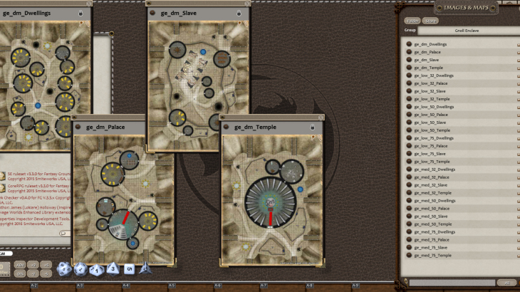 Fantasy Grounds - 0one's Colorprints #8: Gnoll Enclave (Map Pack) - 游戏机迷 | 游戏评测