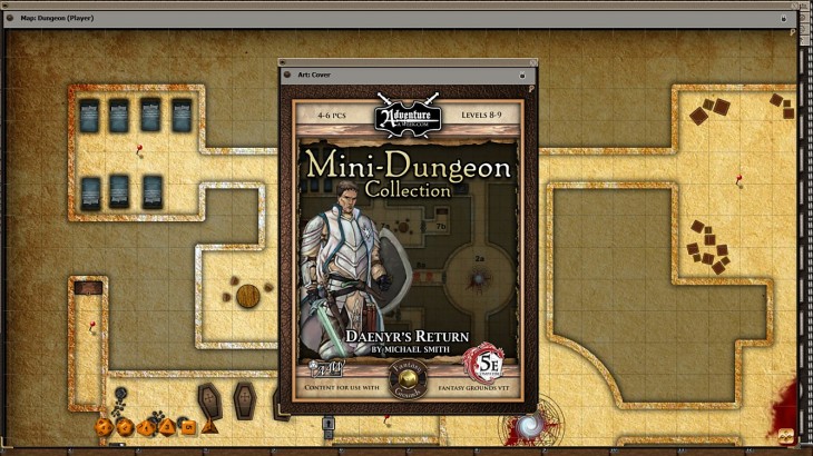 Fantasy Grounds - 5E Mini-Dungeon #021: Daenyr’s Return (5E) - 游戏机迷 | 游戏评测