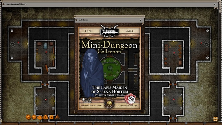 Fantasy Grounds - Mini-Dungeon #024: The Lapis Maiden of Serena Hortum (5E) - 游戏机迷 | 游戏评测