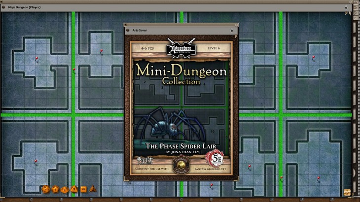 Fantasy Grounds - Mini-Dungeon #025: The Phase Spider Lair (5E) - 游戏机迷 | 游戏评测