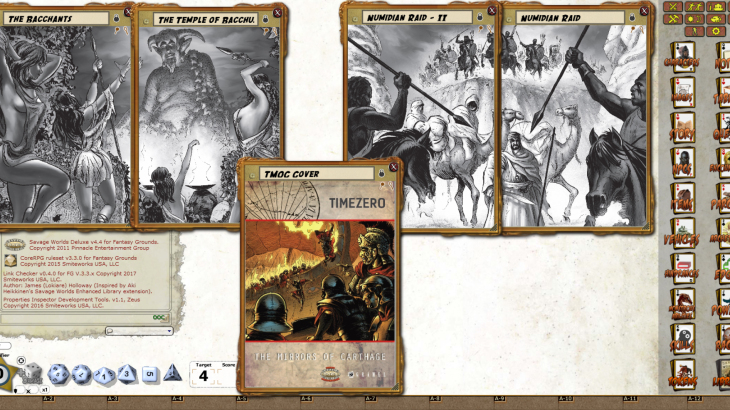 Fantasy Grounds - TIMEZERO: The Mirrors of Carthage (Savage Worlds) - 游戏机迷 | 游戏评测