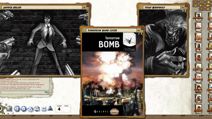Fantasy Grounds - TIMEZERO: Tomorrow BOMB (Savage Worlds) - 游戏机迷 | 游戏评测