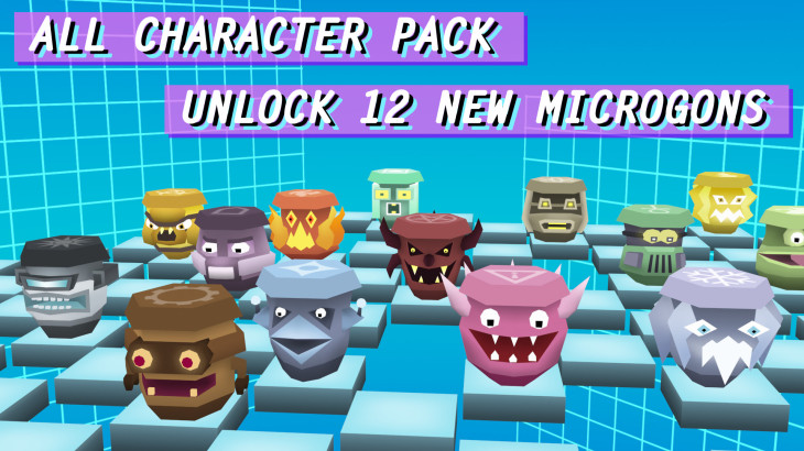 Microgons - All Characters Pack - 游戏机迷 | 游戏评测