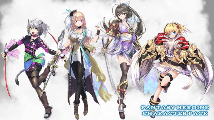 RPG Maker MV - Fantasy Heroine Character Pack - 游戏机迷 | 游戏评测