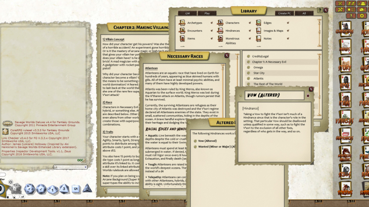 Fantasy Grounds - Setting: Necessary Evil (Savage Worlds) - 游戏机迷 | 游戏评测