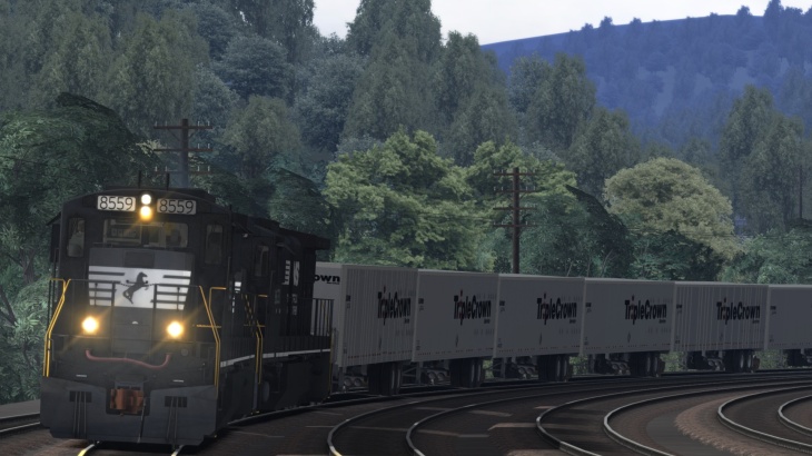 Train Simulator: Norfolk Southern C39-8 Loco Add-On - 游戏机迷 | 游戏评测
